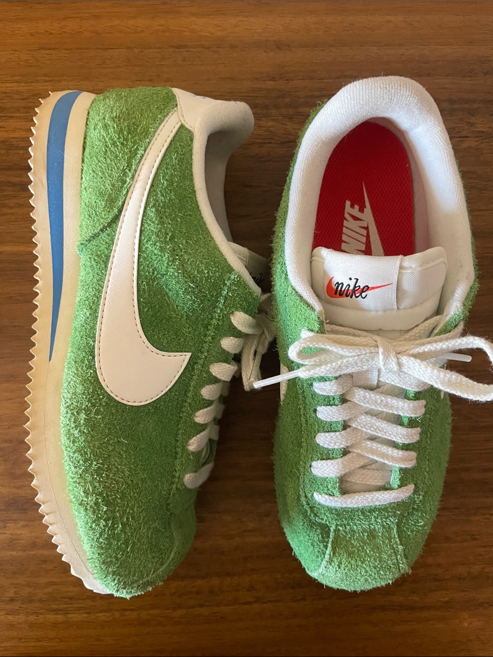 Nike Cortez Vintage Chlorophyll Suede Size 7